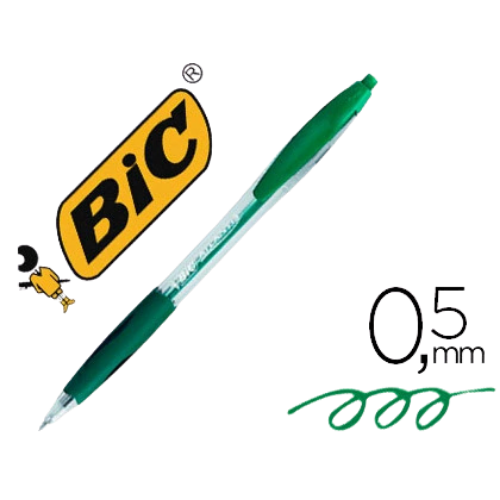 STYLO-BILLE BIC ATLANTIS VERT AVEC GRIP